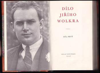 Jiří Wolker: Dílo Jiřího Wolkra