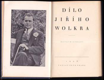 Jiří Wolker: Dílo Jiřího Wolkra
