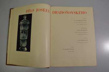 Jindřich Cadík: Dílo Josefa Drahoňovského