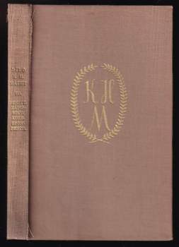 Karel Hynek Mácha: Dílo Karla Hynka Máchy