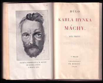 Karel Hynek Mácha: Dílo Karla Hynka Máchy