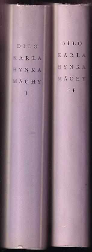 Karel Hynek Mácha: Dílo Karla Hynka Máchy