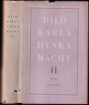 Dílo Karla Hynka Máchy