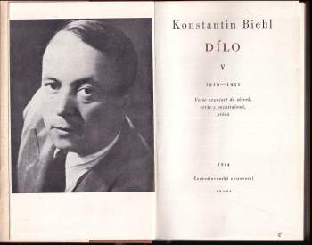 Konstantin Biebl: Dílo
