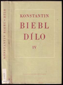 Konstantin Biebl: Dílo