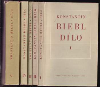 Konstantin Biebl: Dílo
