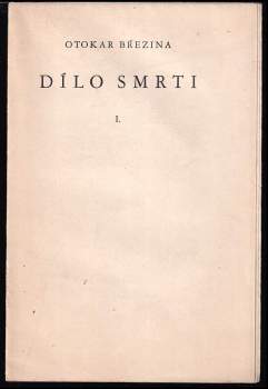 Dílo smrti I