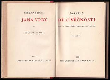 Jan Vrba: Dílo věčnosti