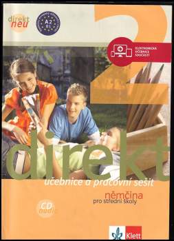 Direkt Neu, němčina pro střední školy - učebnice a pracovní sešit