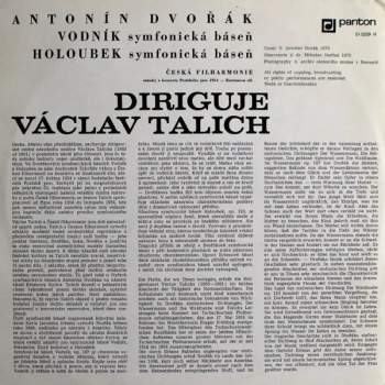 Antonín Dvořák: Diriguje Václav Talich - Vodník, Holoubek