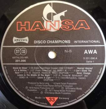 Various: Disco Champions