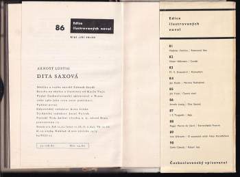 Arnost Lustig: Dita Saxová