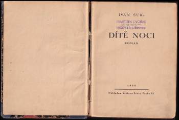 Ivan Suk: Dítě noci