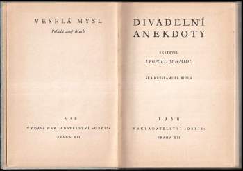 Franta Bidlo: Divadelní anekdoty