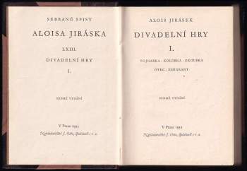 Alois Jirásek: Divadelní hry