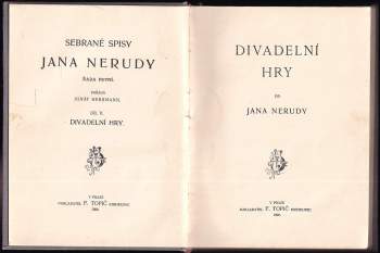 Jan Neruda: Divadelní hry