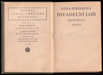 Edna Ferber: Divadelní loď