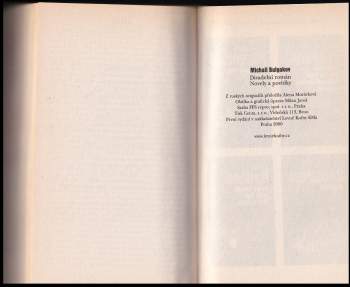 Michail Afanas'jevič Bulgakov: Divadelní román ; Novely a povídky
