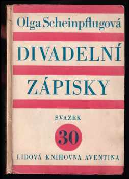 Divadelní zápisky