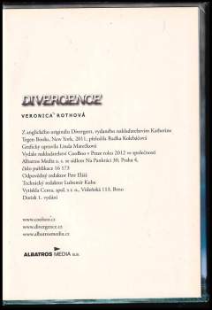 Veronica Roth: KOMPLET Veronica Roth 3X Aliance + Rezistence + Divergence