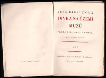 Jean Giraudoux: Dívka na území mužů