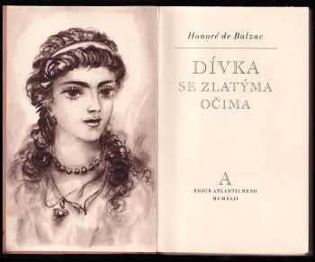 Honoré de Balzac: Dívka se zlatýma očima