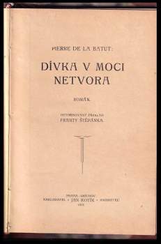 Pierre de la Batut: Dívka v moci netvora