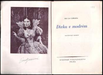 Felix Achilles de la Cámara: Dívka v modrém