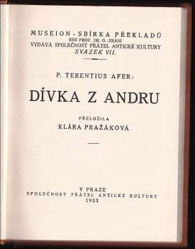 Terentius: Dívka z Andru