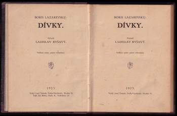 Boris Aleksandrovič Lazarevskij: Dívky