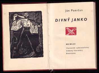 Ján Poničan: Divný Janko