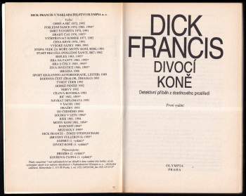 Dick Francis: Divocí koně