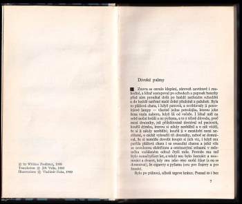 William Faulkner: Divoké palmy