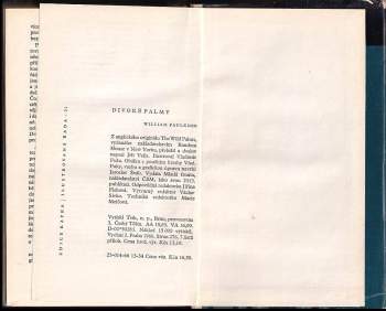 William Faulkner: Divoké palmy