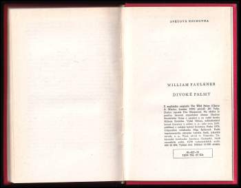 William Faulkner: Divoké palmy