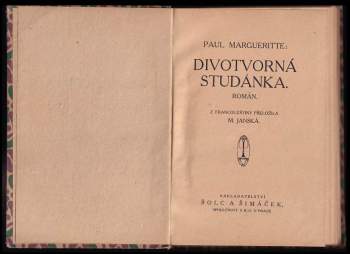 Paul Margueritte: Divotvorná studánka