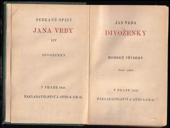 Jan Vrba: Divoženky