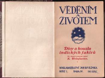 Karel Weinfurter: Divy a kouzla indických fakirů