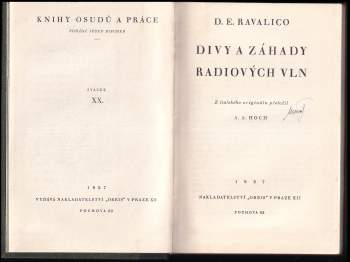Domenico Eugenio Ravalico: Divy a záhady radiových vln