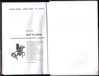 Zane Grey: Divý plamen