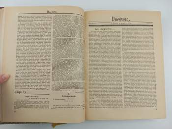 Ferdinand Peroutka: Dnešek NEKOMPLETNÍ ROČNÍK I.