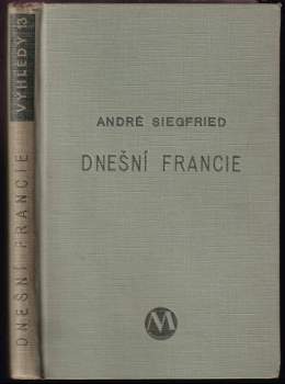 André Siegfried: Dnešní Francie