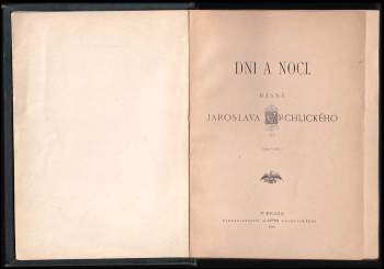 Jaroslav Vrchlický: Dni a noci