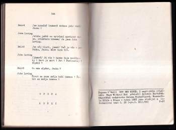 Eugene O'Neill: Dny bez konce