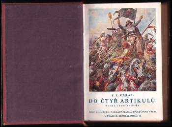 Josef František Karas: Do čtyř artikulů