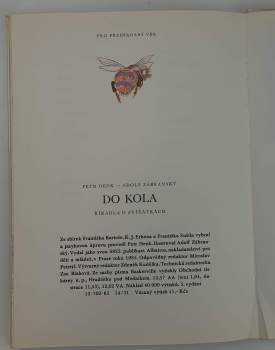 Petr Denk: Do kola ; Zlatý poviján : říkadla o zvířátkách