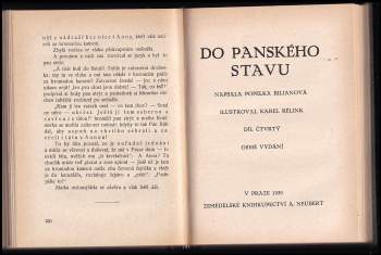 Popelka Biliánová: Do panského stavu