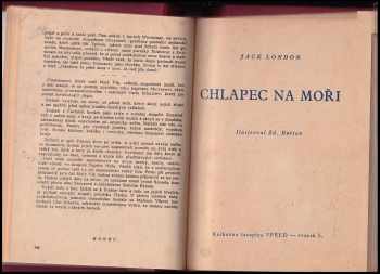Jack London: Do posledního muže + Chlapec na moři + Haló, Martinique