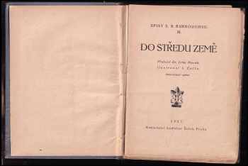 Edgar Rice Burroughs: Do středu Země