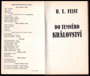 Raymond E Feist: Do temného království